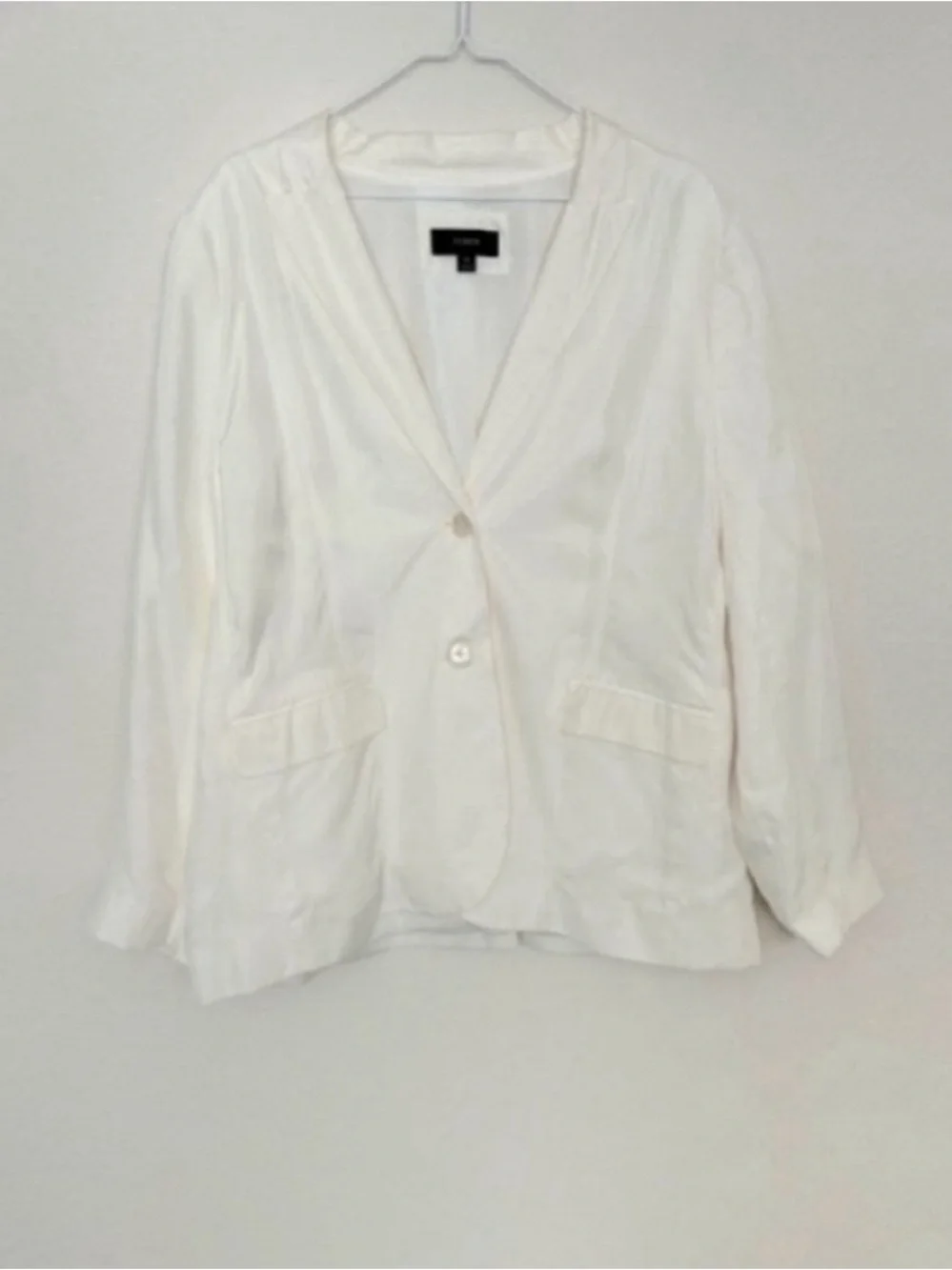 J. Crew Limited Edition Drapey Parke Blazer Cupro Blend
